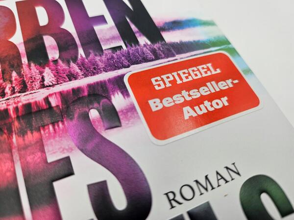 Innenansicht des Buches „In den Farben des Dunkels“