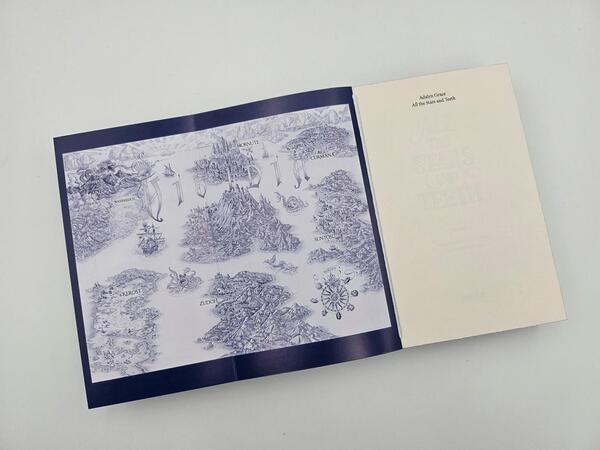 Außenansicht des Buches „All the Stars and Teeth“