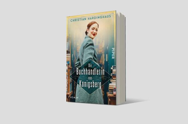 Außenansicht des Buches „Die Buchhändlerin von Königsberg“