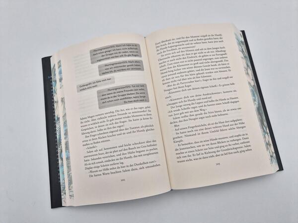 Außenansicht des Buches „Enigma – Wahrheit, Begehren, Dunkelheit“