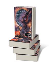 Bücherstapel des Buches „Faithbreaker“