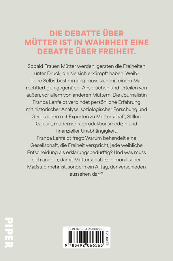 Rückansicht des Buches „Gute Mütter, schlechte Mütter“