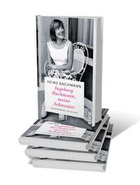 Bücherstapel des Buches „Ingeborg Bachmann, meine Schwester“