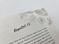 Innenansicht des Buches „Pfirsichbowlen-Tage“