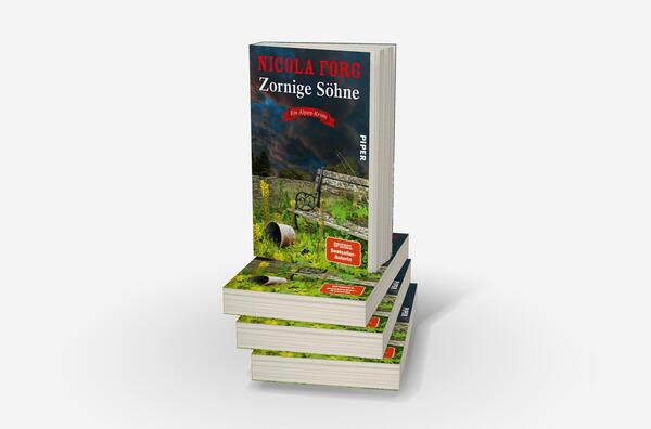 Bücherstapel des Buches „Zornige Söhne“