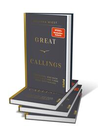 Bücherstapel des Buches „Great Callings“