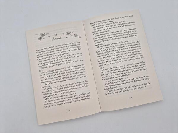 Außenansicht des Buches „Love Letter Agency“