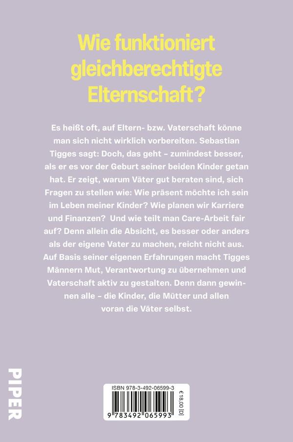 Rückansicht des Buches „Becoming Dad“