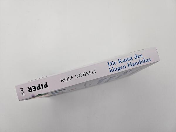 Innenansicht des Buches „Die Kunst des klugen Handelns“