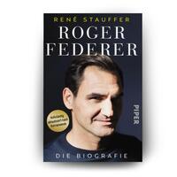 Außenansicht des Buches „Roger Federer“