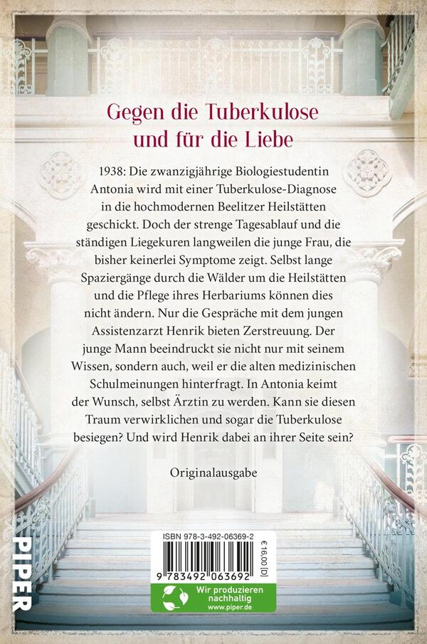 Rückansicht des Buches „Beelitz Heilstätten“ 
