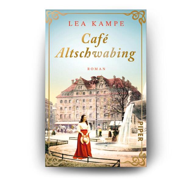 Außenansicht des Buches „Café Altschwabing“
