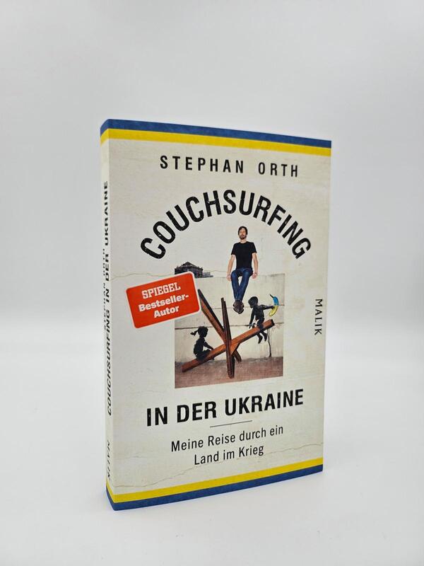Außenansicht des Buches „Couchsurfing in der Ukraine“