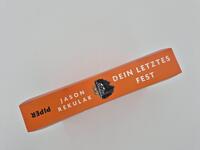 Außenansicht des Buches „Dein letztes Fest“