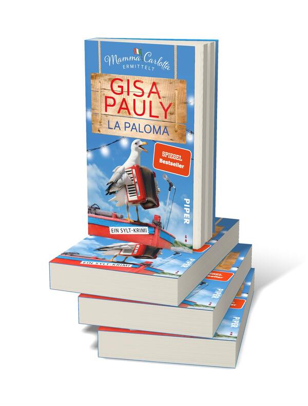 Bücherstapel des Buches „La Paloma“