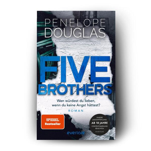 Außenansicht des Buches „Five Brothers – Wen würdest du lieben, wenn du keine Angst hättest?“
