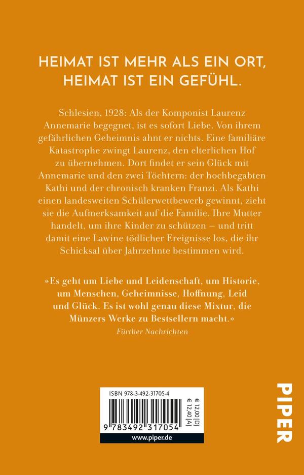 Rückansicht des Buches „Heimat ist ein Sehnsuchtsort “