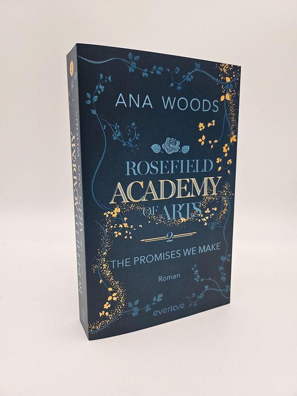 Innenansicht des Buches „Rosefield Academy of Arts – The Promises We Make“