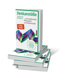 Bücherstapel des Buches „Denkanstöße 2027“