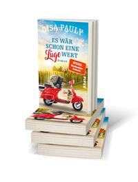 Bücherstapel des Buches „Es wär schon eine Lüge wert“