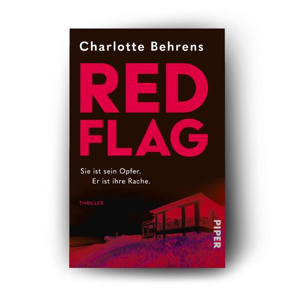 Außenansicht des Buches „Red Flag“