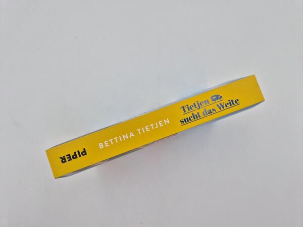 Außenansicht des Buches „Tietjen sucht das Weite“