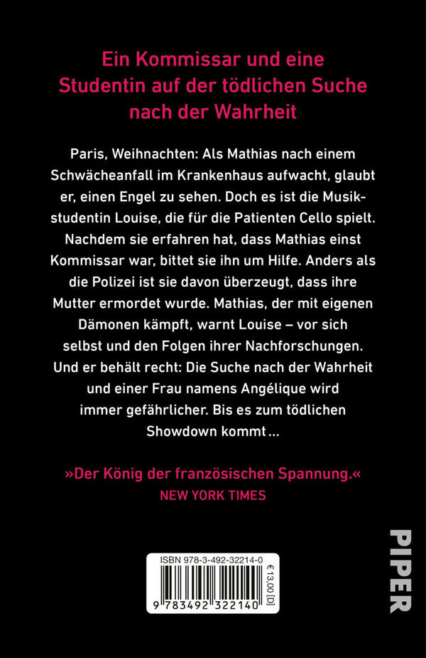 Rückansicht des Buches „Das Mädchen und der Verrat“