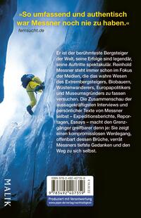 Rückansicht des Buches „Mein Weg“