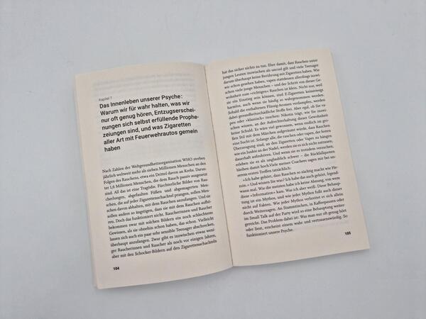 Außenansicht des Buches „Nichtraucher in 90 Minuten“