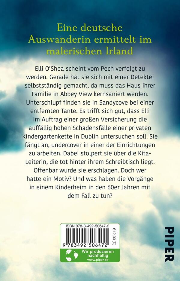 Rückansicht des Buches „Tödliches Dublin“