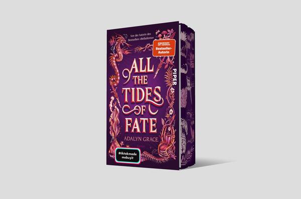 Außenansicht des Buches „All the Tides of Fate“