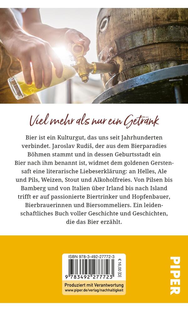 Rückansicht des Buches „Gebrauchsanweisung für Bier“
