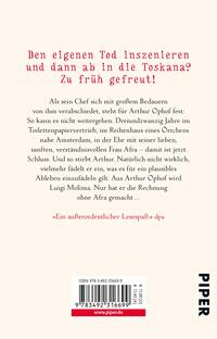 Rückansicht des Buches „Lieber Rotwein als tot sein“
