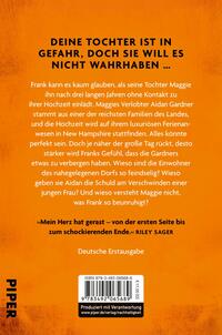 Rückansicht des Buches „Dein letztes Fest“