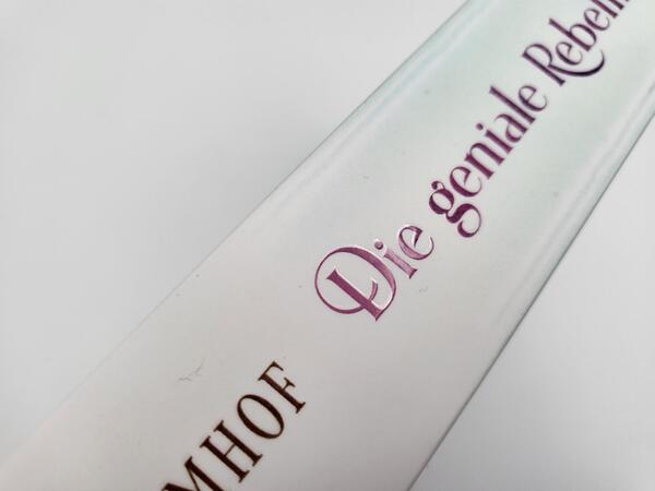 Innenansicht des Buches „Die geniale Rebellin“
