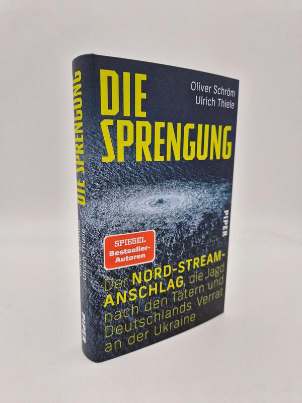 Außenansicht des Buches „Die Sprengung“