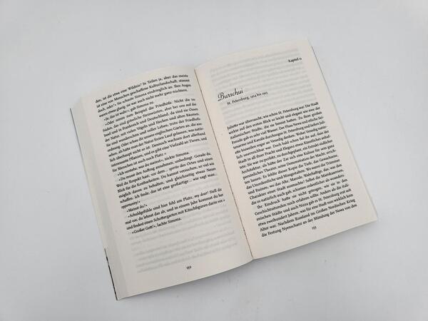 Innenansicht des Buches „Santo Fiore“