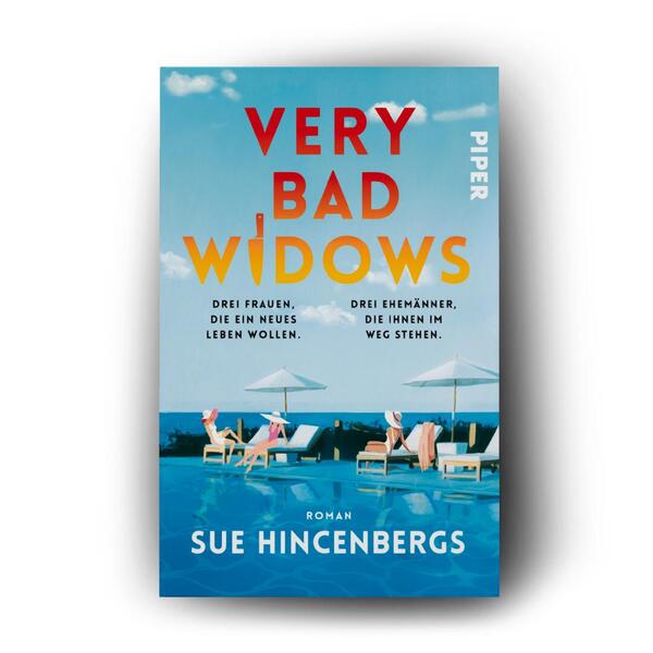 Außenansicht des Buches „Very Bad Widows“