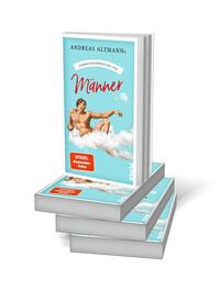 Bücherstapel des Buches „Gebrauchsanweisung für Männer“