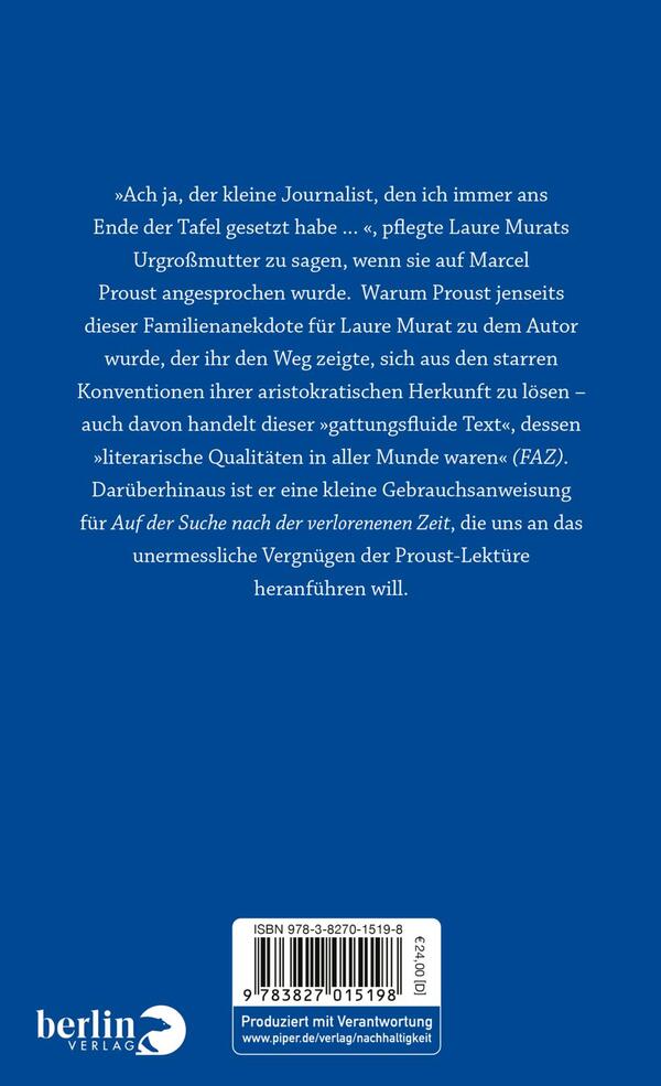 Rückansicht des Buches „Proust. Familienroman“