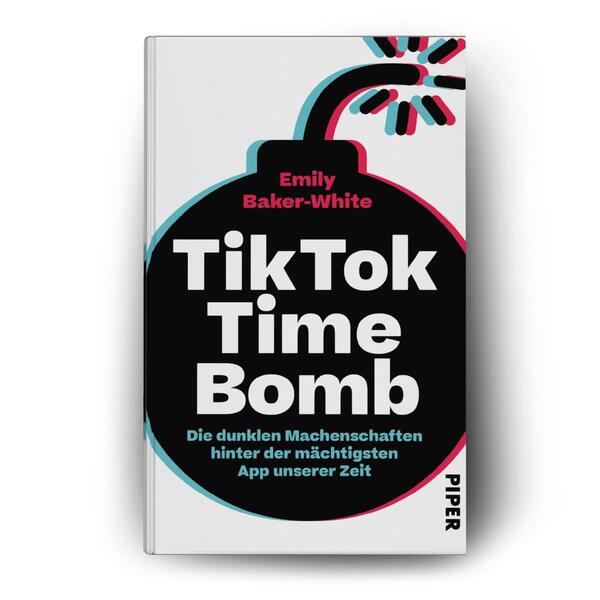 Außenansicht des Buches „TikTok Time Bomb“