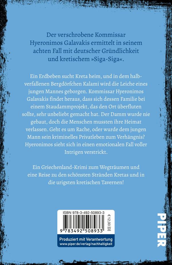 Rückansicht des Buches „Undurchsichtiges Kreta“