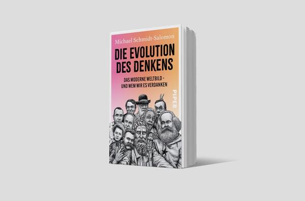 Außenansicht des Buches „Die Evolution des Denkens“