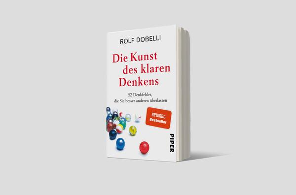 Außenansicht des Buches „Die Kunst des klaren Denkens“