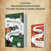 Außenansicht des Buches „Mehr Geschichten aus der Geschichte“