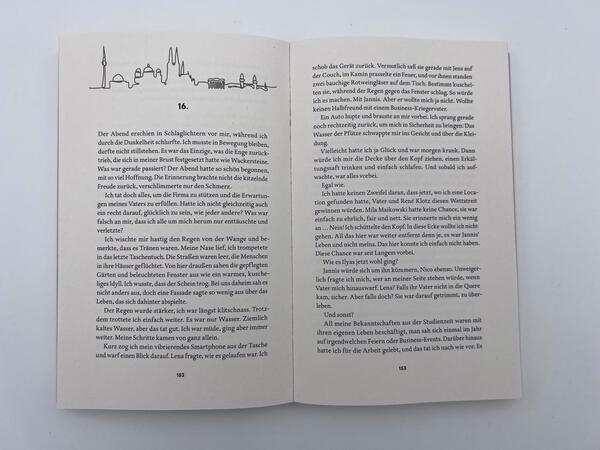 Innenansicht des Buches „Stolen Kisses“