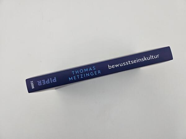 Außenansicht des Buches „Bewusstseinskultur“