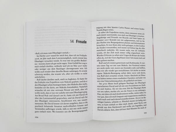 Innenansicht des Buches „Ganz bei mir“