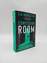 Außenansicht des Buches „Confession Room“
