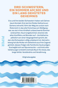 Rückansicht des Buches „Sommer im Seehaus“